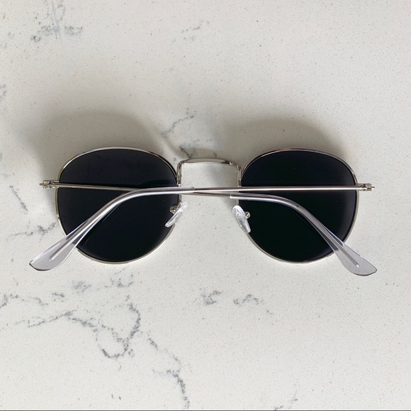 Flat Lens Round Sunglasses ☀️ - Picture 4 of 4